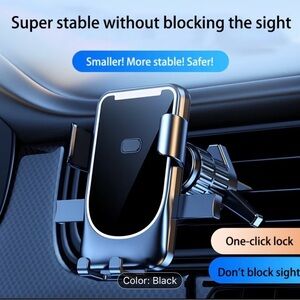 Universal Black Car Phone Mount